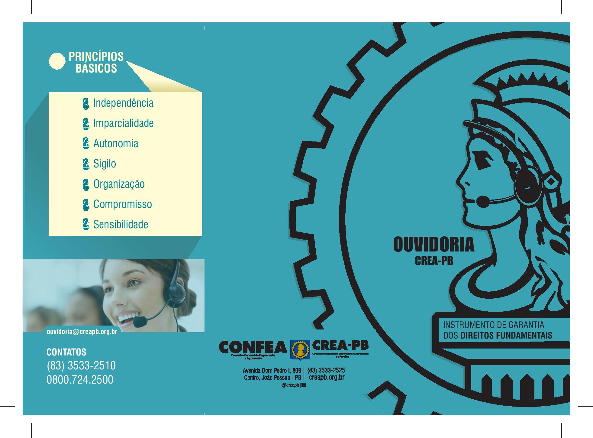 Folder – Ouvidoria