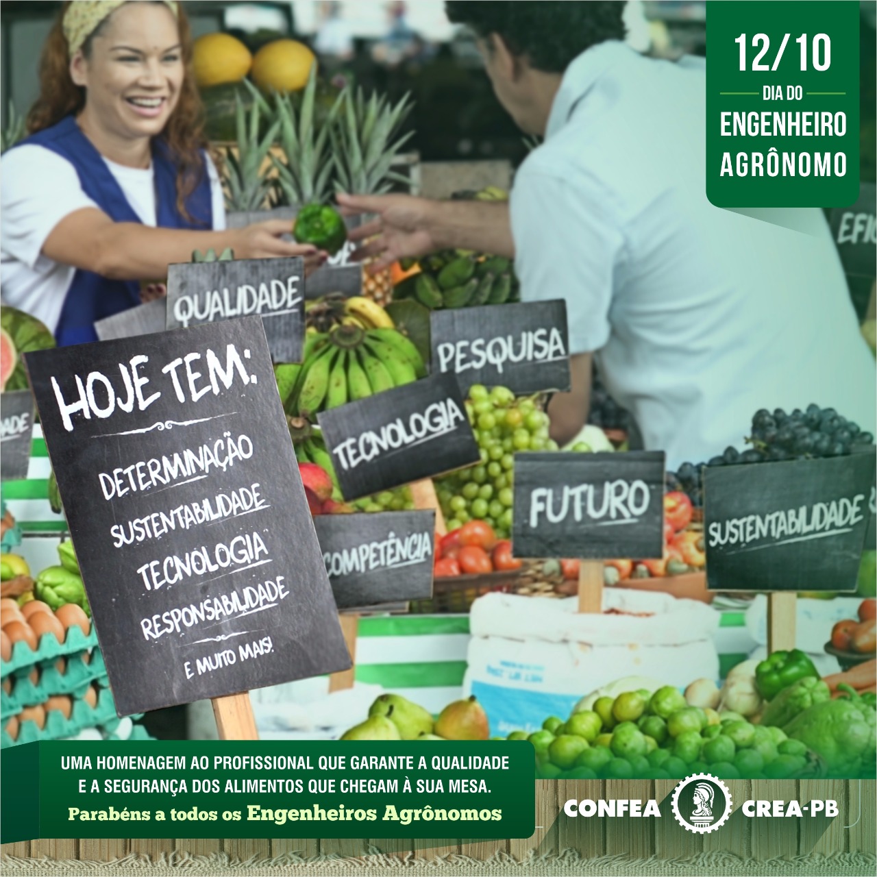 Agrônom@, parabéns pelo seu dia!