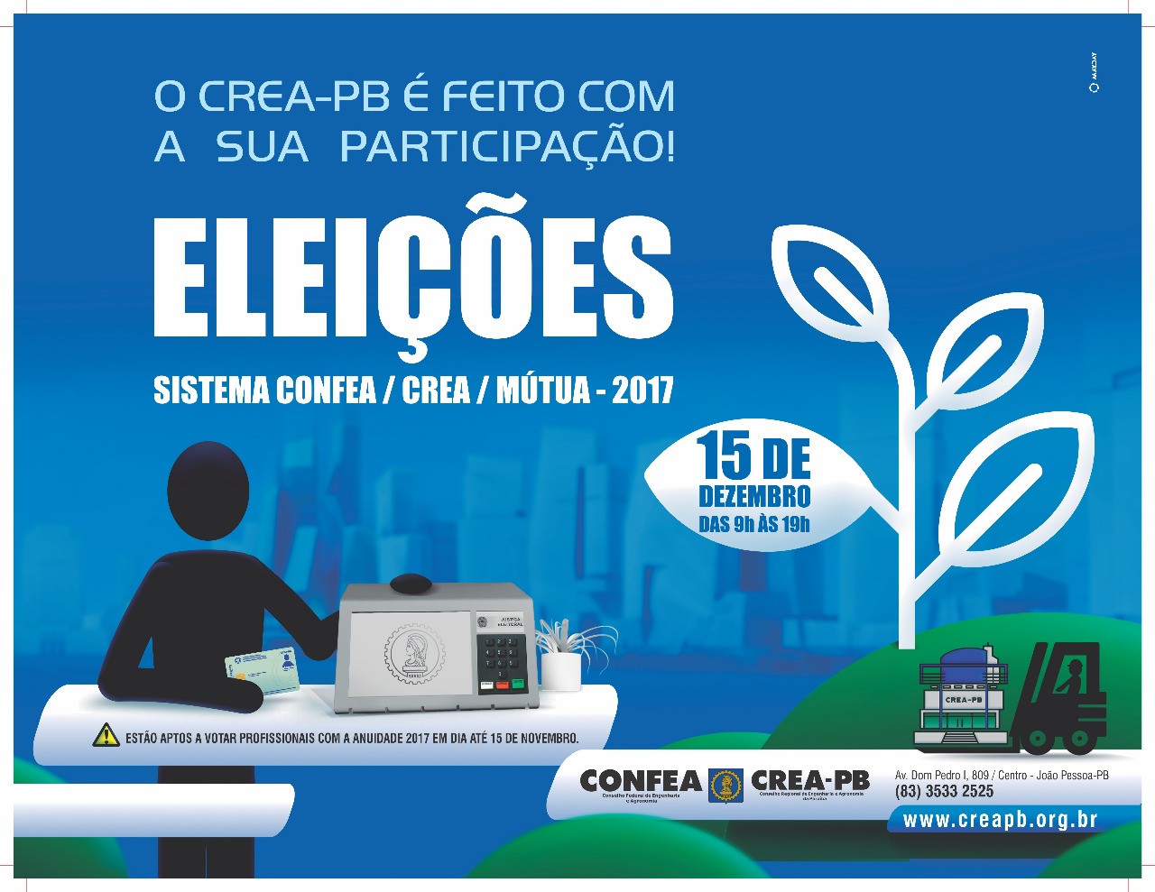 Profissionais da Engenharia escolhem novo presidente do Crea nesta sexta-feira