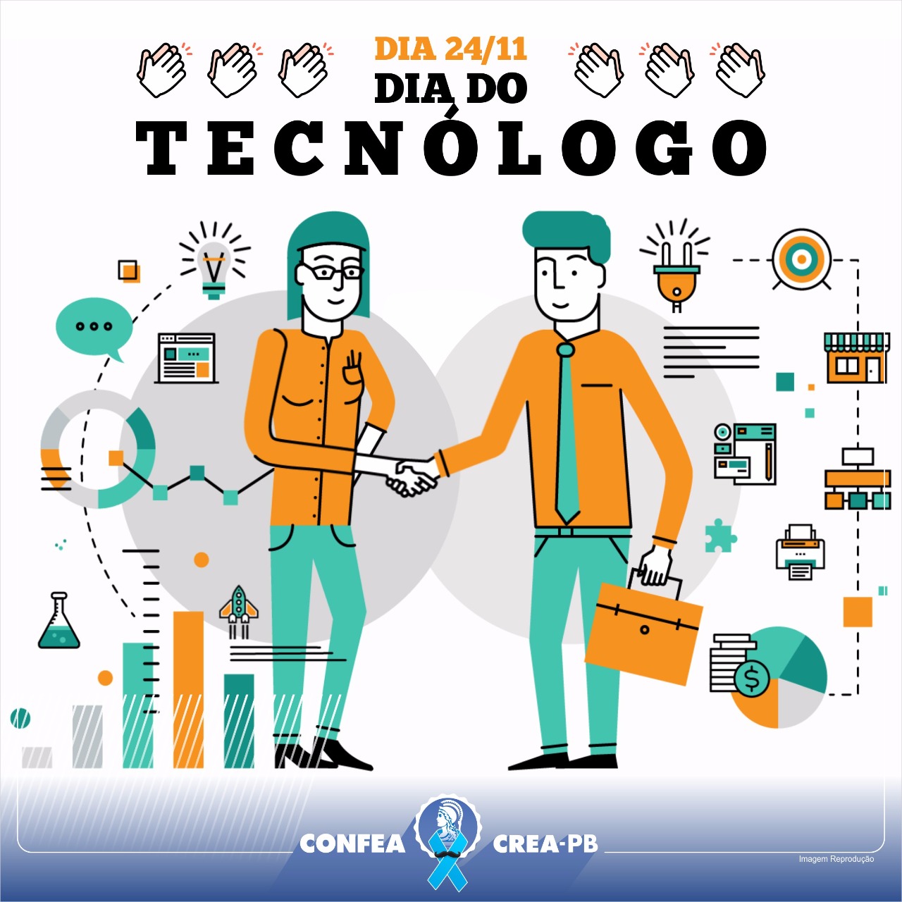 Dia do Tecnólogo: Parabéns a todos os profissionais paraibanos