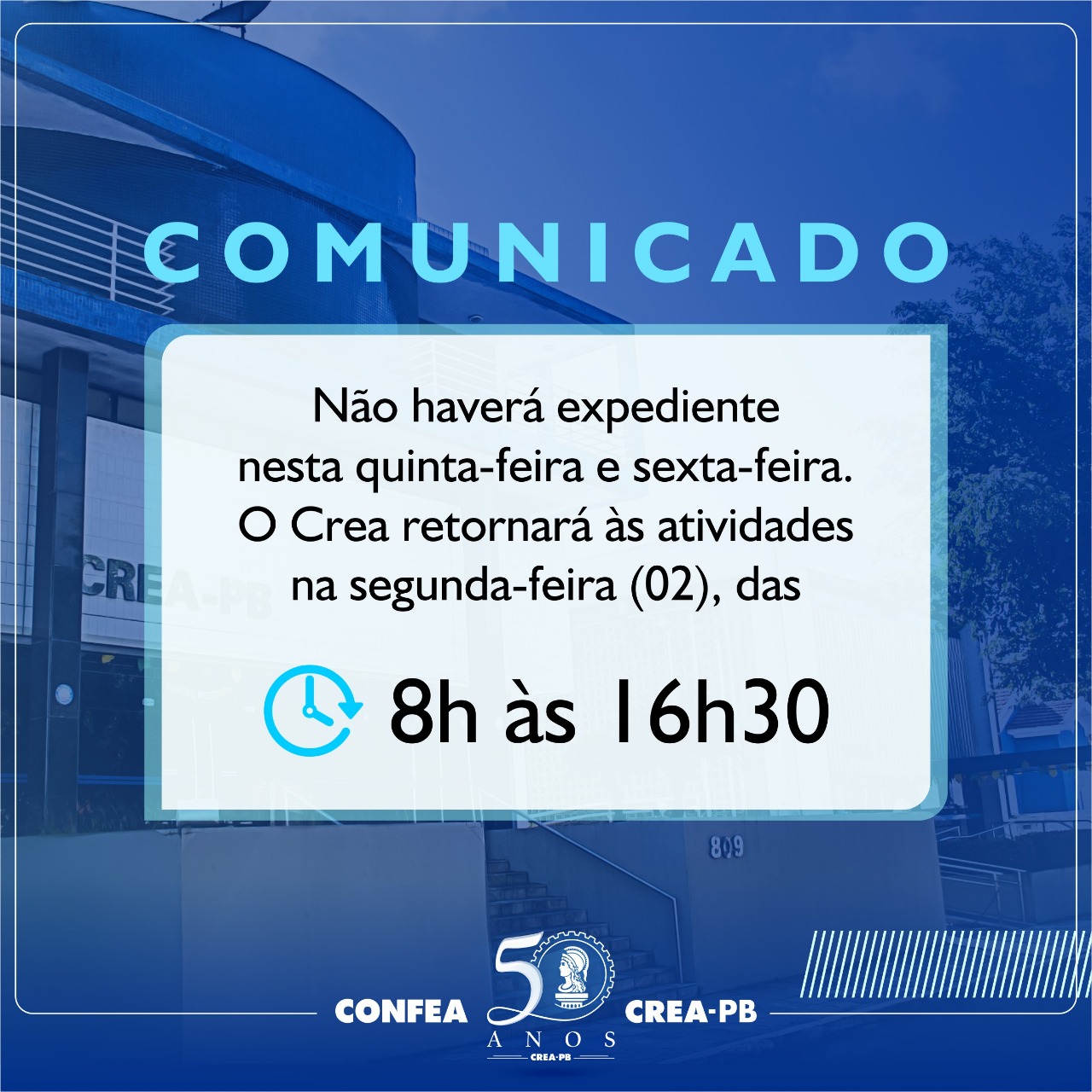 Semana Santa: Não haverá atendimento nesta quinta (29) e sexta-feira (30)