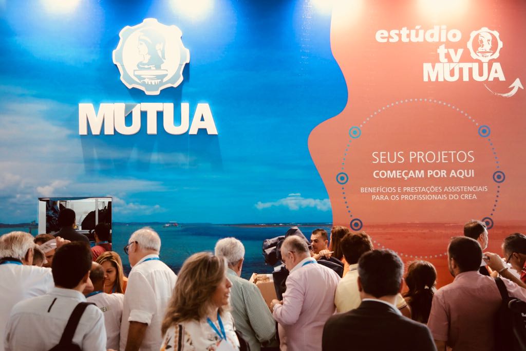 Estande da Mútua tem movimentação intensa na ExpoSoea