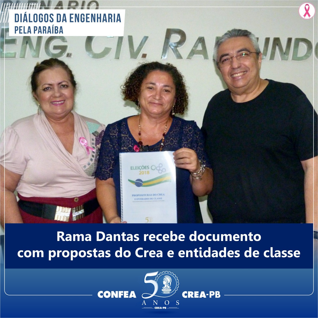 Diálogos da Engenharia pela Paraíba: Rama Dantas destaca importância do setor mineral