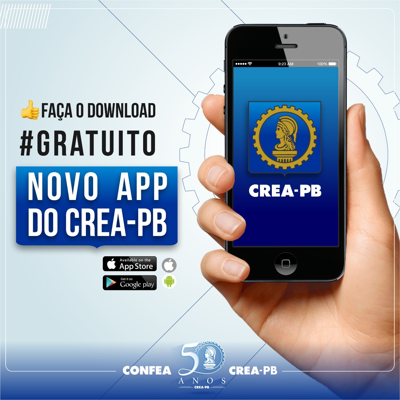 Aplicativo para dispositivos móveis do CREA-PB permite realizar denúncias de obras irregulares