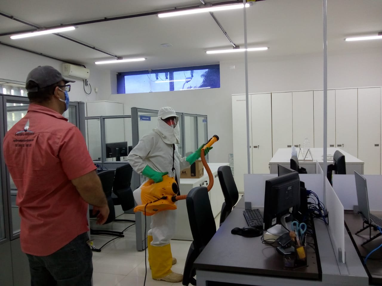 Sede do Crea-PB passa por sanitização