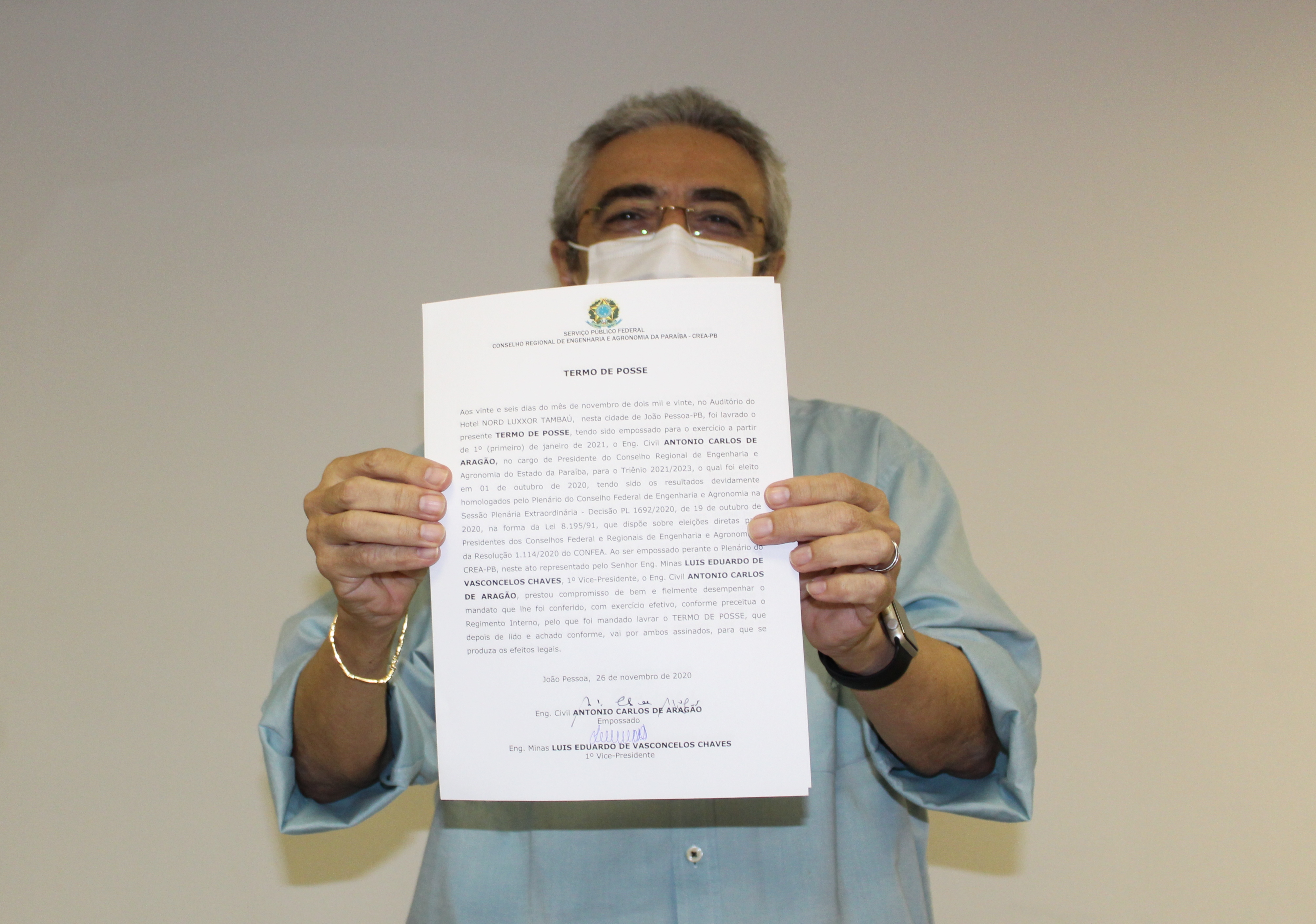 Aragão, Cândida e Mousinho tomam posse e José Humberto é eleito diretor financeiro da Mútua