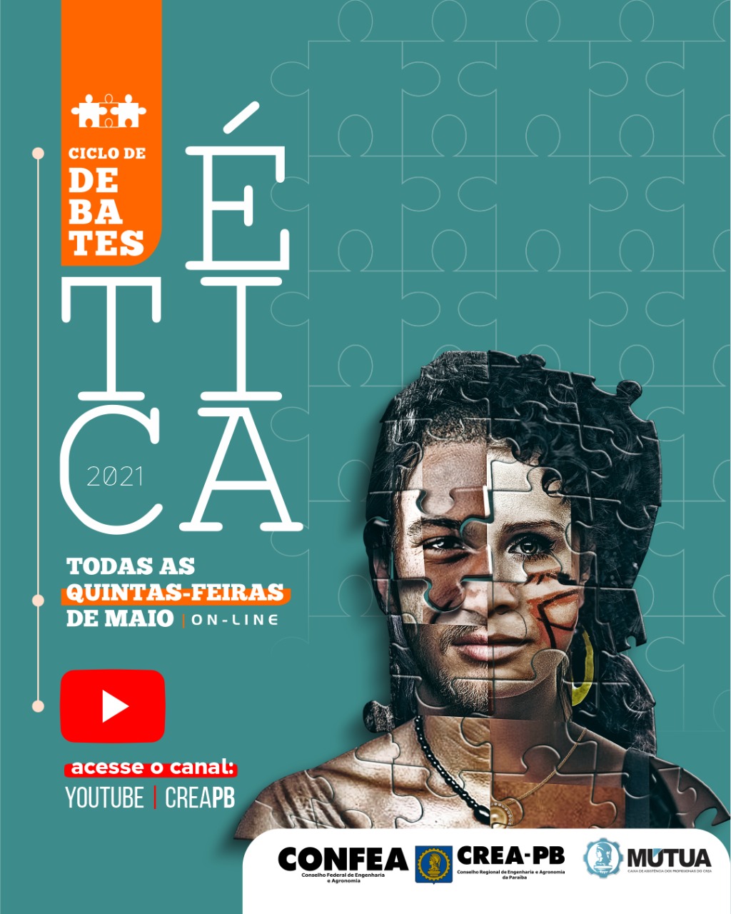 Crea-PB promove ciclo de debates sobre ética em todo o mês de maio