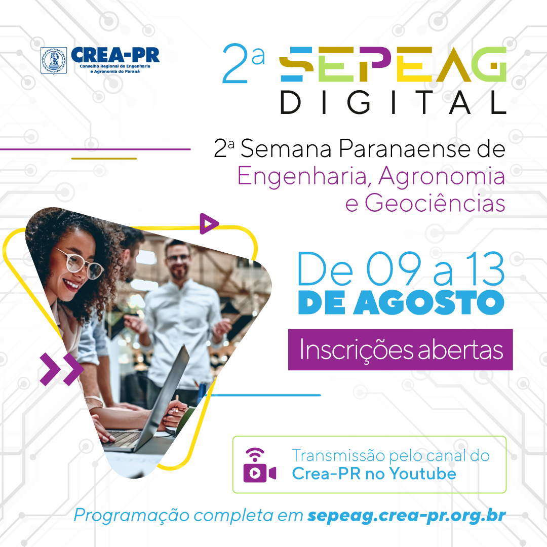 2ª Semana Paranaense de Engenharia, Agronomia e Geociências está com inscrições abertas