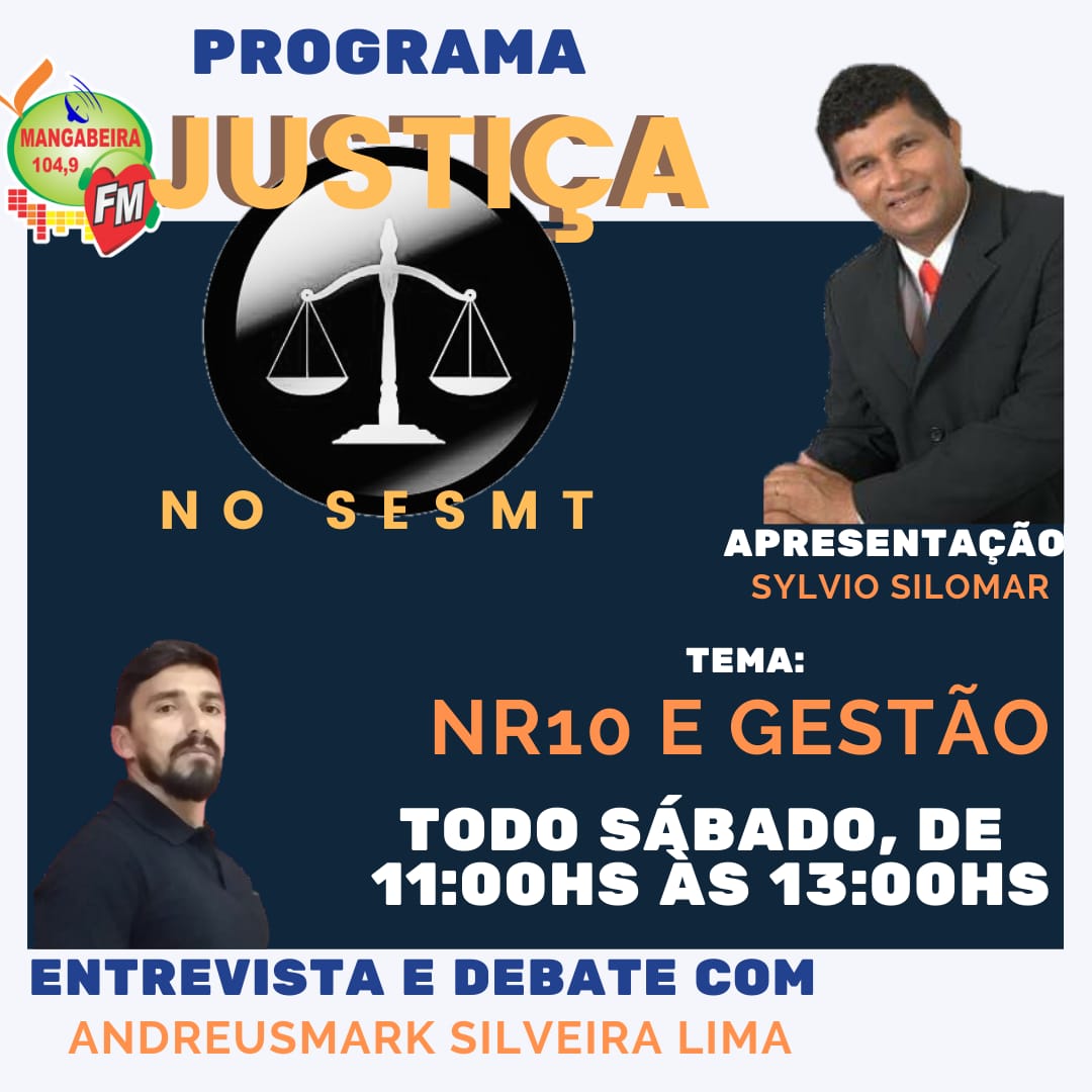 Programa Justiça no SESMT agora é transmitido pela rádio Mangabeira