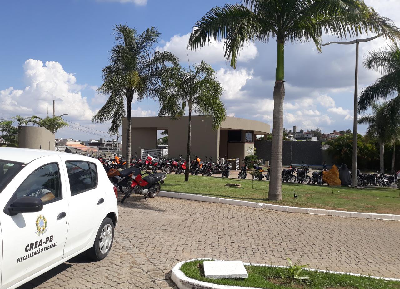 Crea-PB fiscaliza obras em condomínios fechados no Brejo paraibano