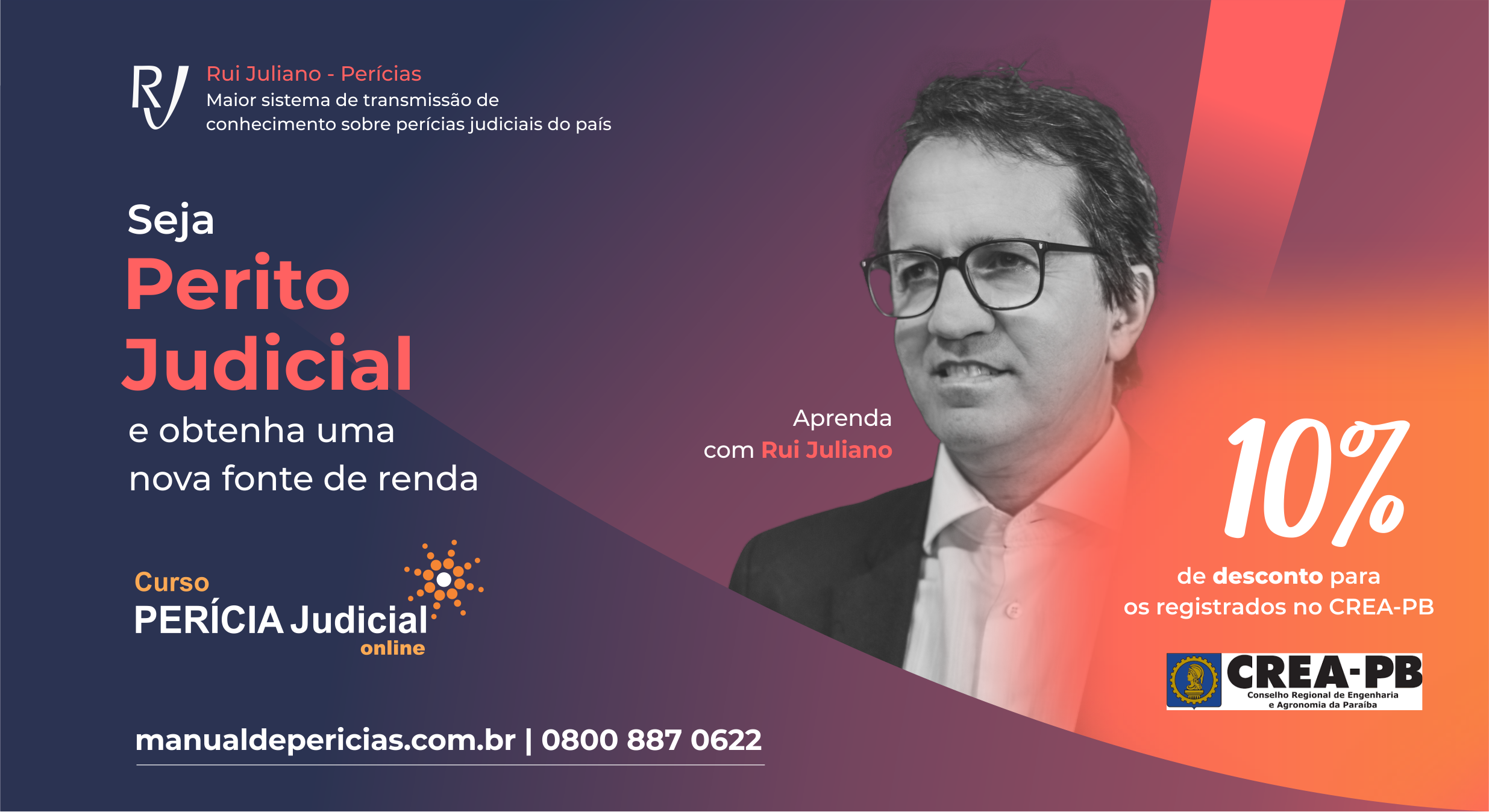 Curso on-line de perícia judicial