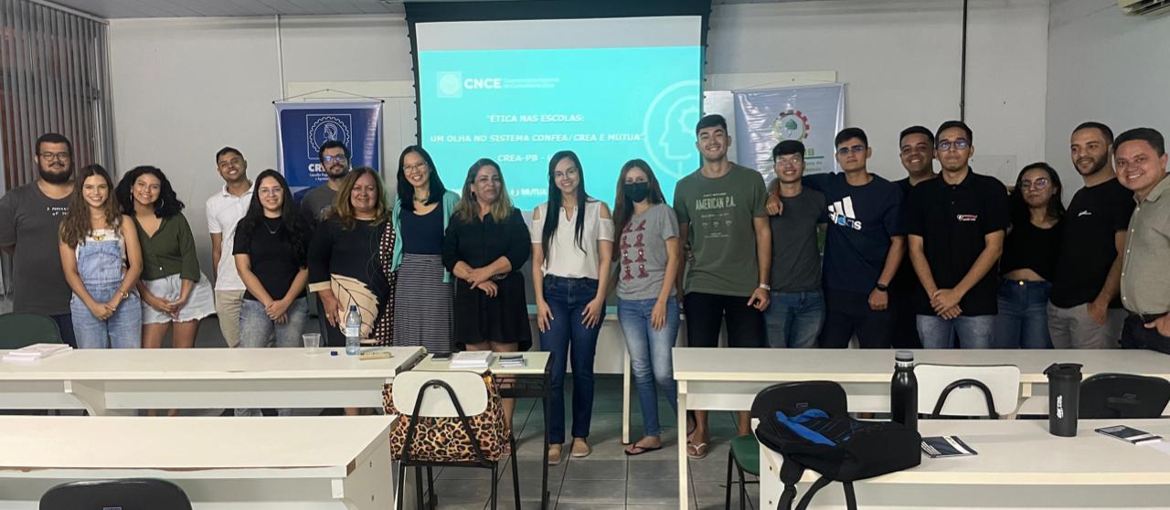Crea-PB participa de palestra na UFPB sobre ética profissional