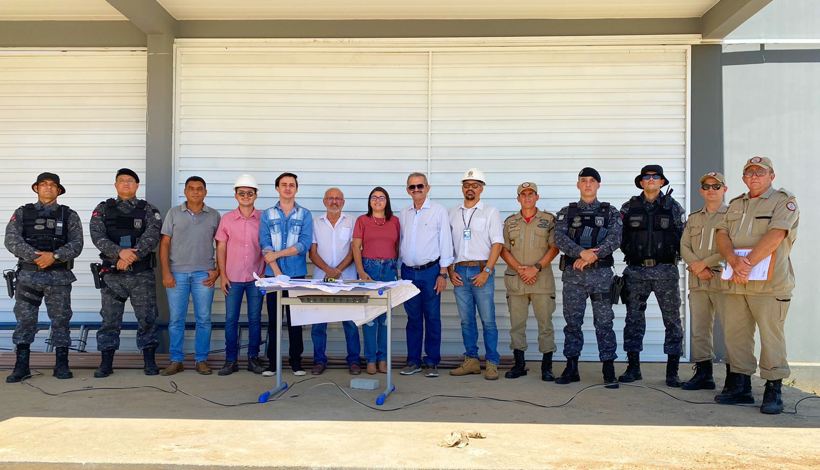 Crea-PB fiscaliza obra de estádio em Monteiro