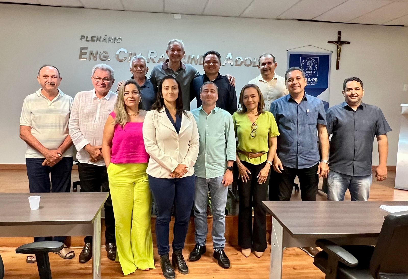 Crea-PB recebe representantes das entidades de classes que compõem o conselho