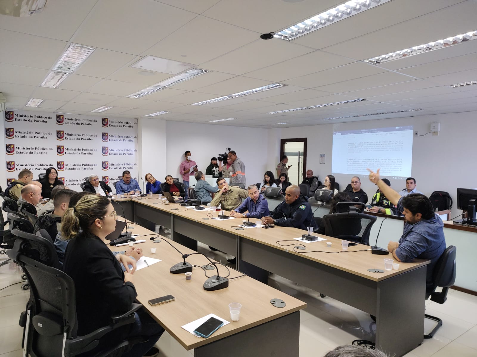 Crea PB participa de reunião integrada de segurança pública para definir ações no São João de Campina Grande