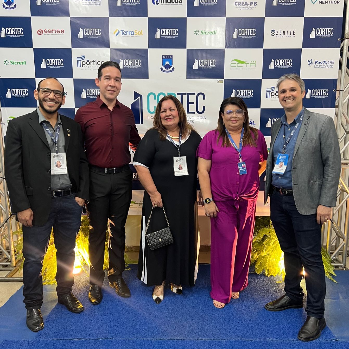 <strong>Crea PB marca presença na abertura do II CORTEC em Pombal</strong>
