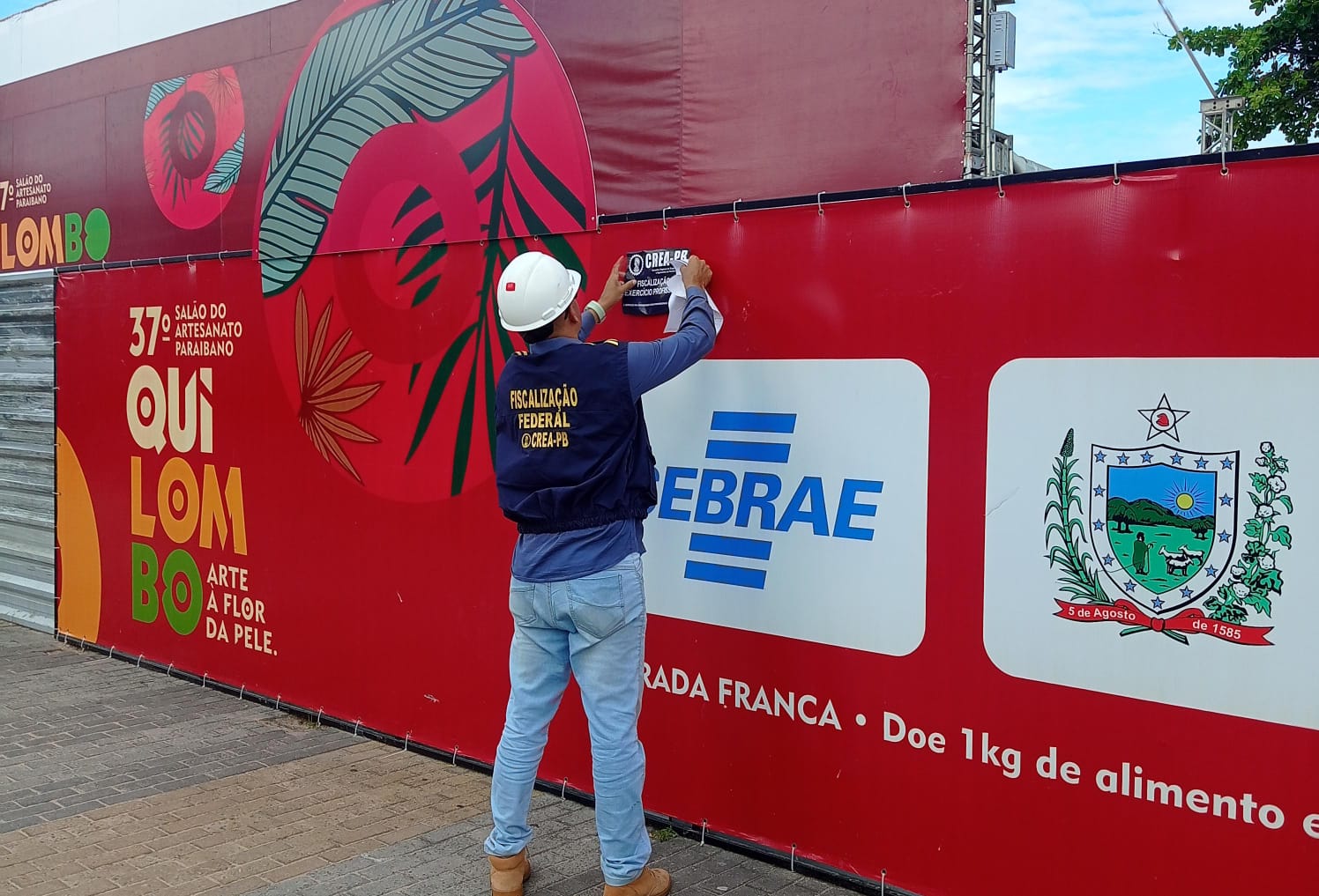 Crea-PB fiscaliza 37.º Salão do Artesanato Paraibano