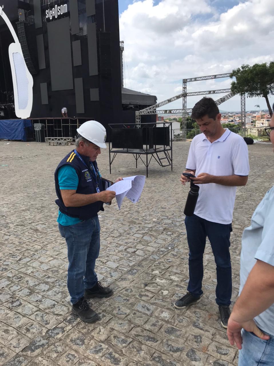 Festa da Luz é fiscalizada pelo Crea-PB