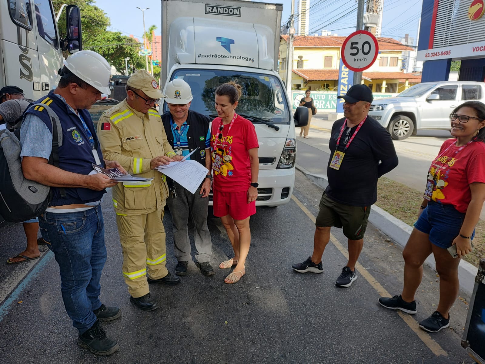 Crea-PB participa de fiscalização do bloco Muriçocas do Miramar