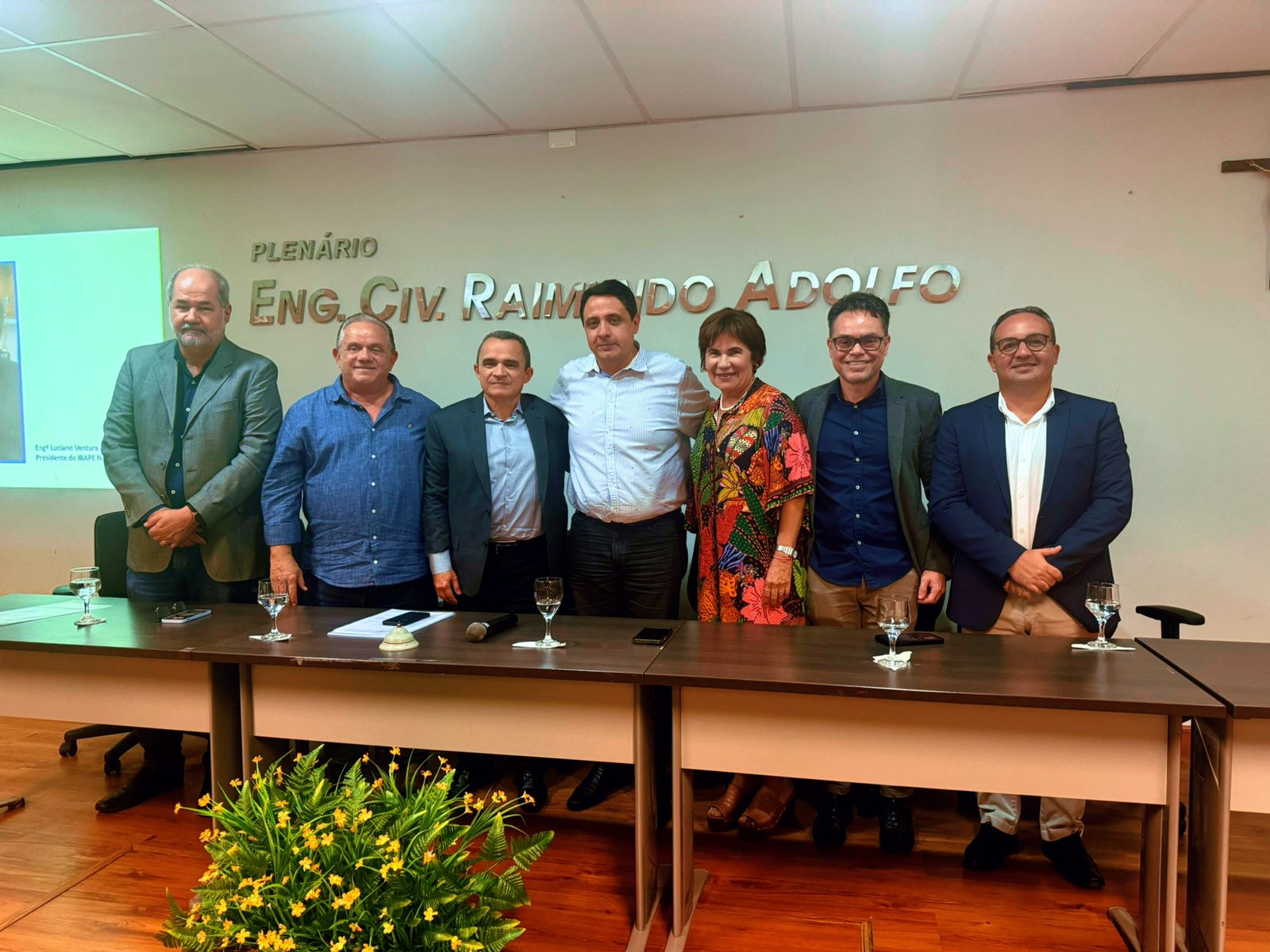 Crea-PB presente na posse da nova diretoria do IBAPE-PB