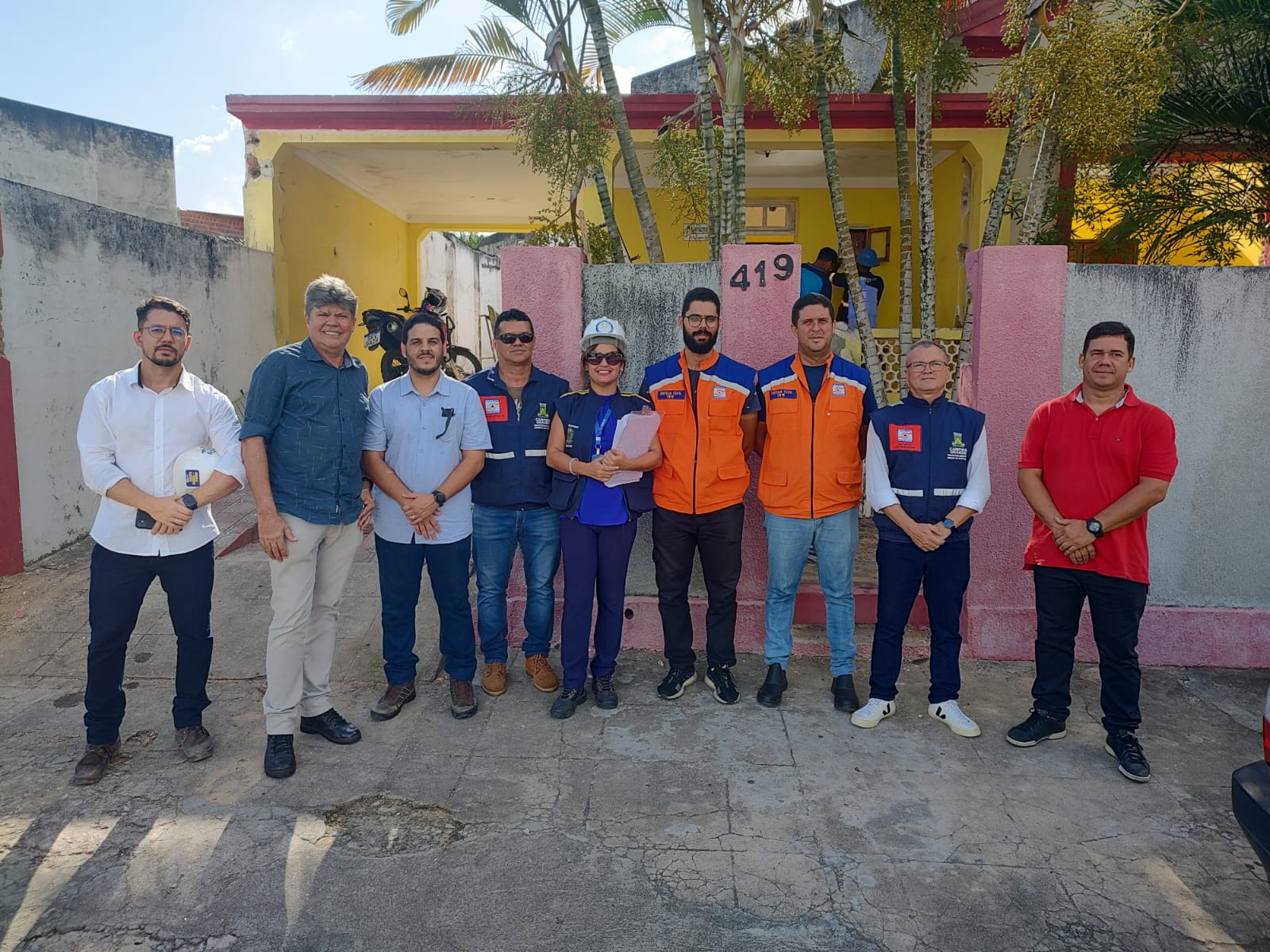 Crea-PB realiza fiscalização em conjunto com SECOB