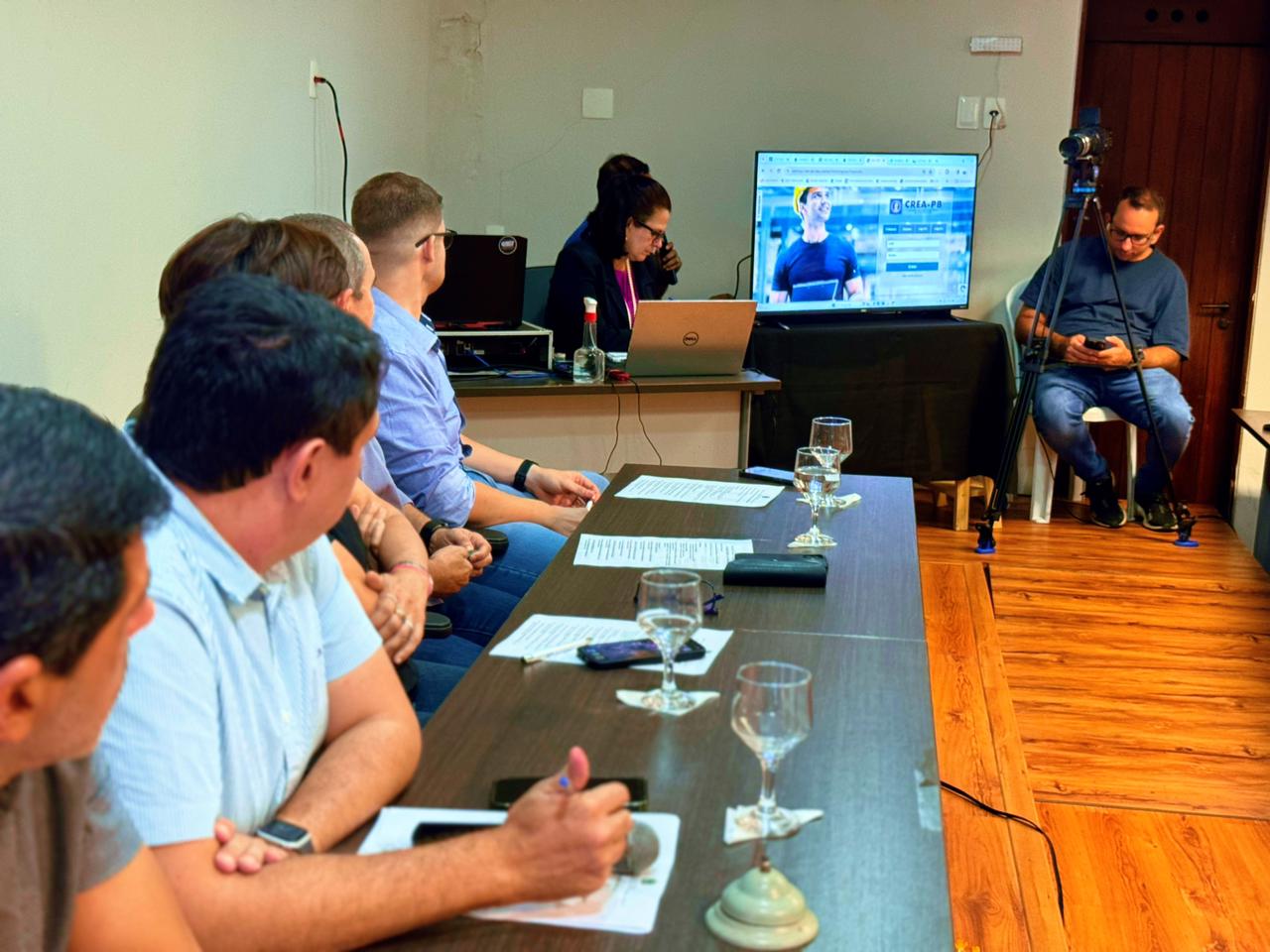 Crea-PB realiza Sessão Plenária nº 734