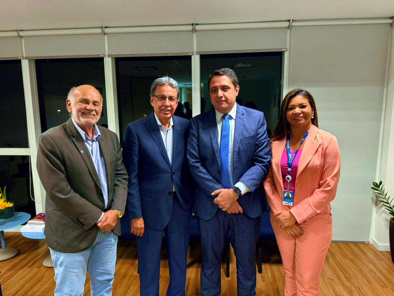 Presidente do Crea-PB realiza visita institucional à sede da Mútua em Brasília