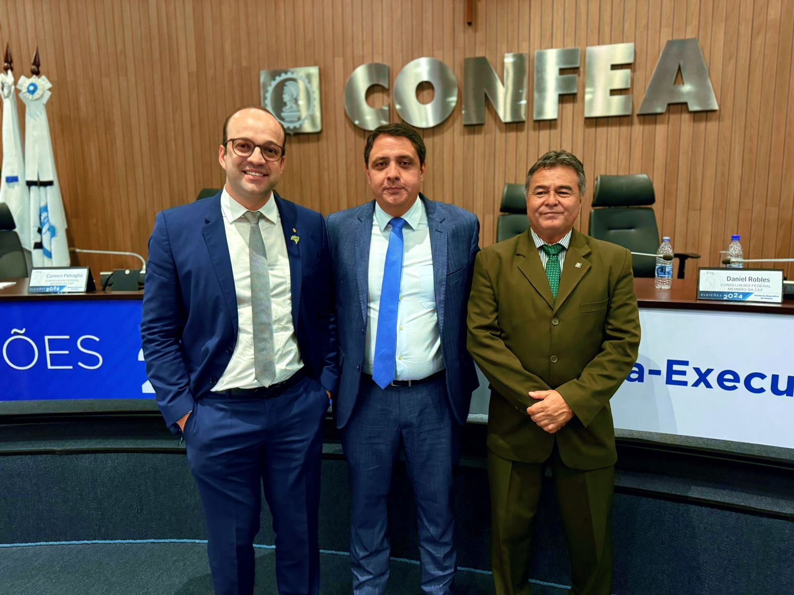 Presidente do Crea-PB participa das eleições da diretoria nacional da Mútua em Brasília