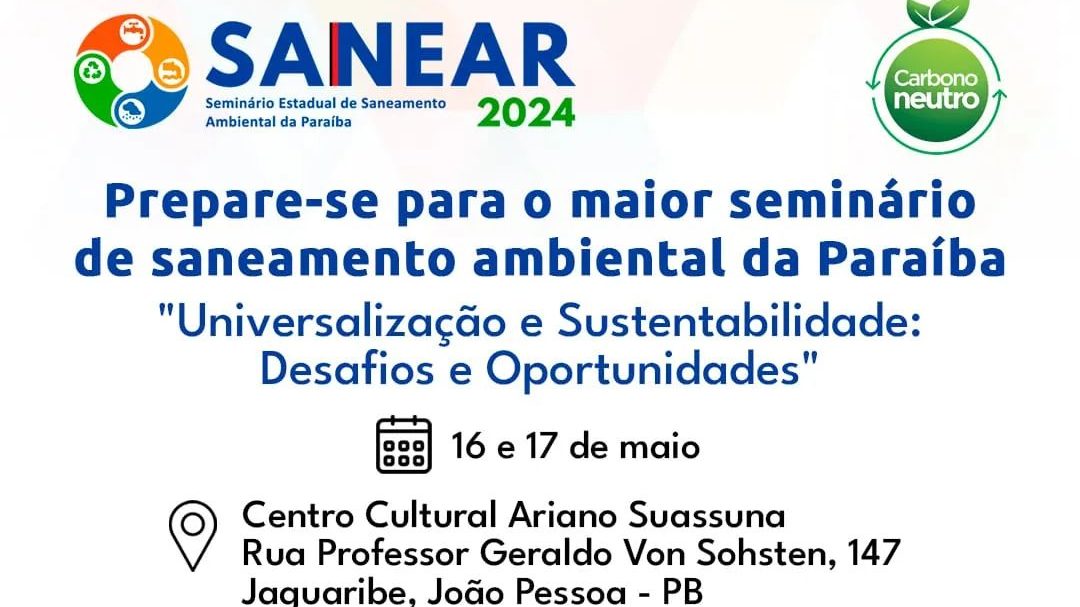 ABES-PB realiza Sanear-PB 2024