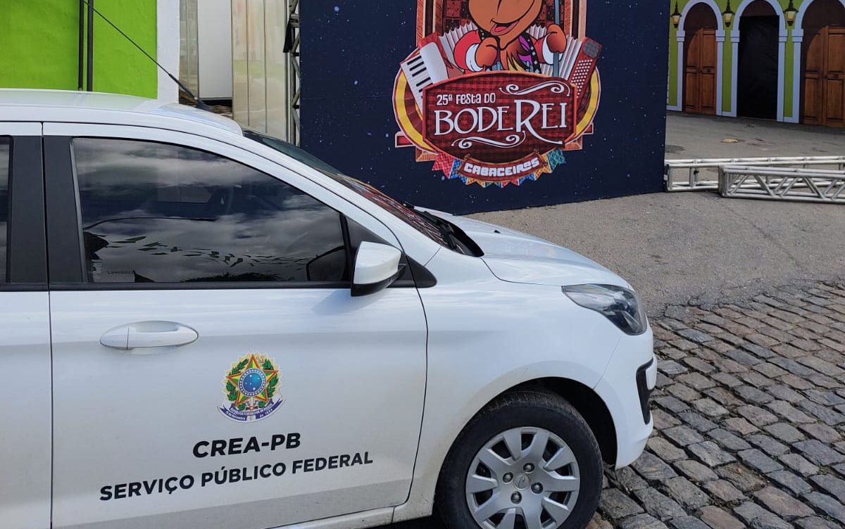 Crea-PB realiza fiscalização em festa do Bode Rei