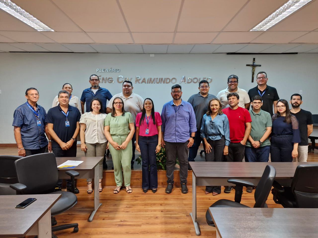 Crea-PB recepciona servidores do Crea-AC