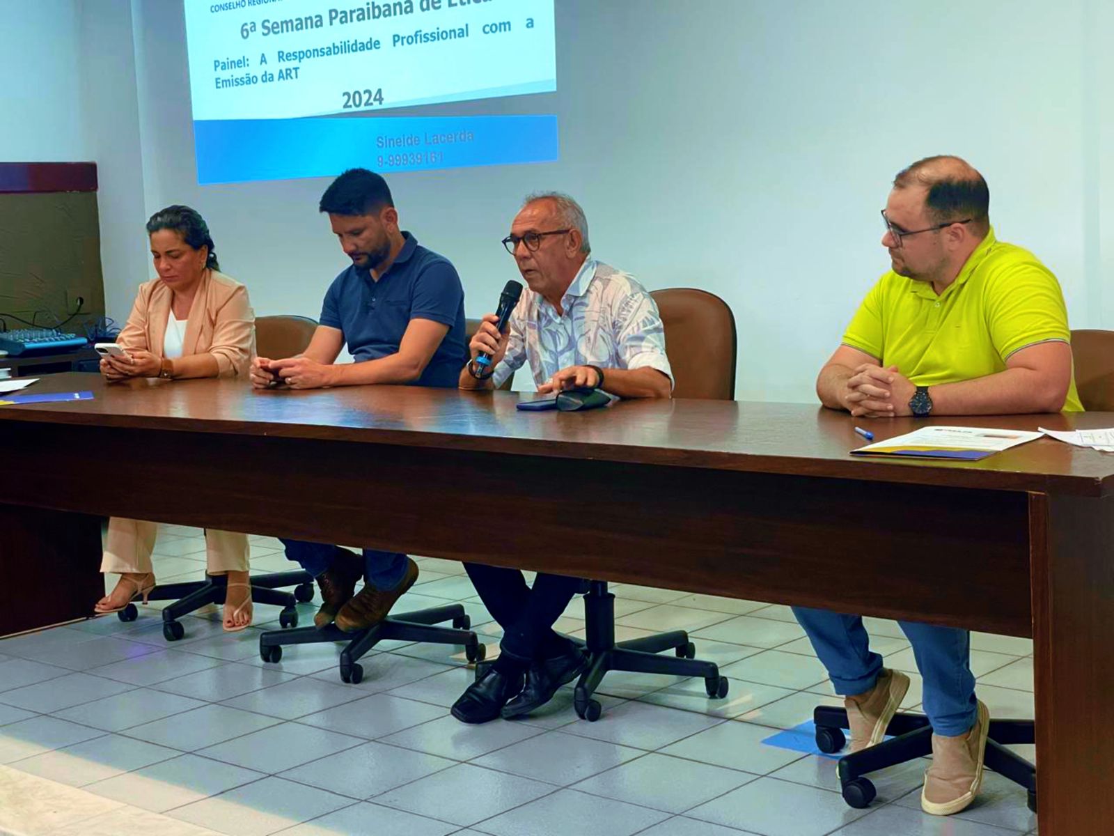 Crea-PB realiza Jornada Paraibana da Ética em Patos