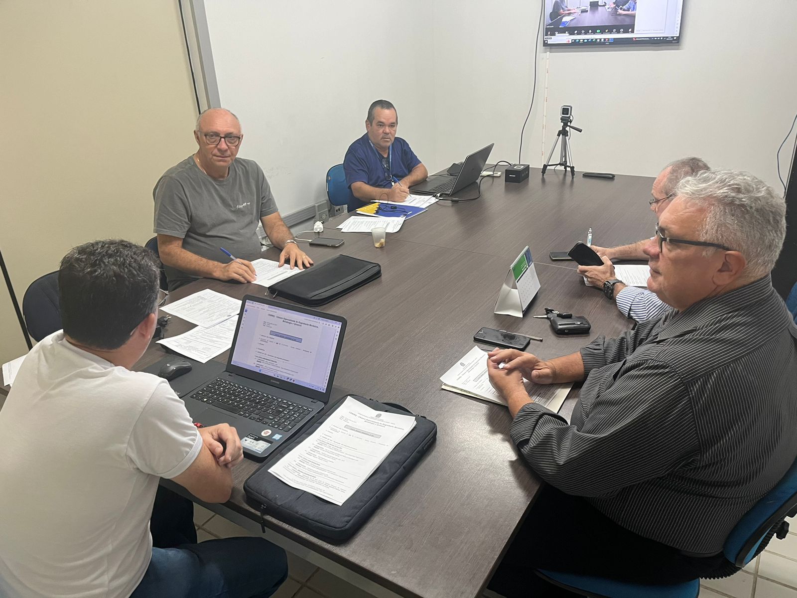 Crea-PB realiza reunião n.º 350 da Câmara de Engenharia Mecânica, Metalurgia e Química