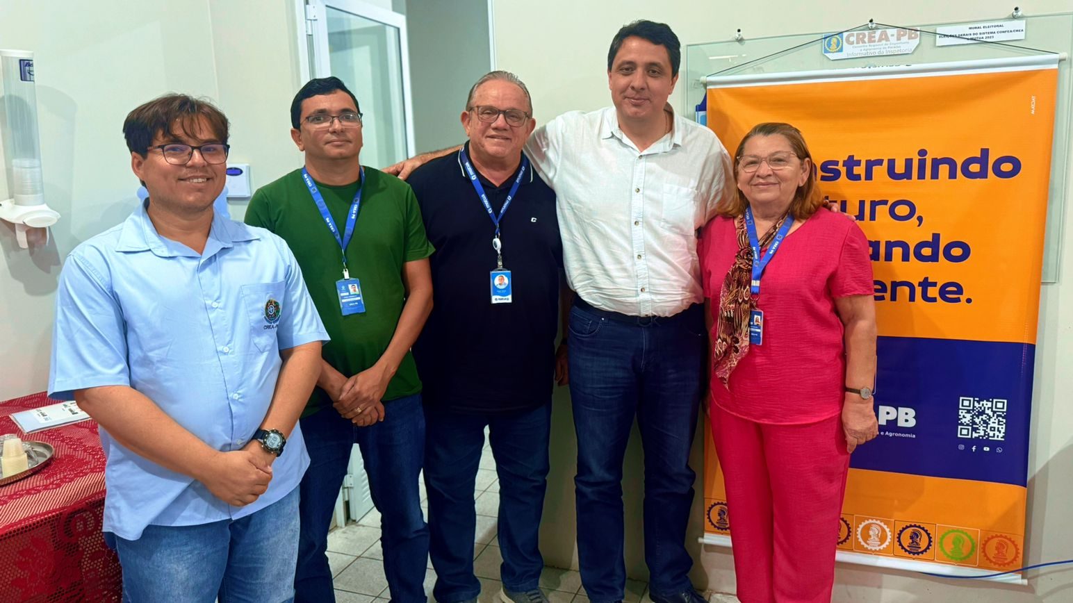 Crea-PB e Mútua-PB realizam visitas institucionais às inspetorias do interior paraibano