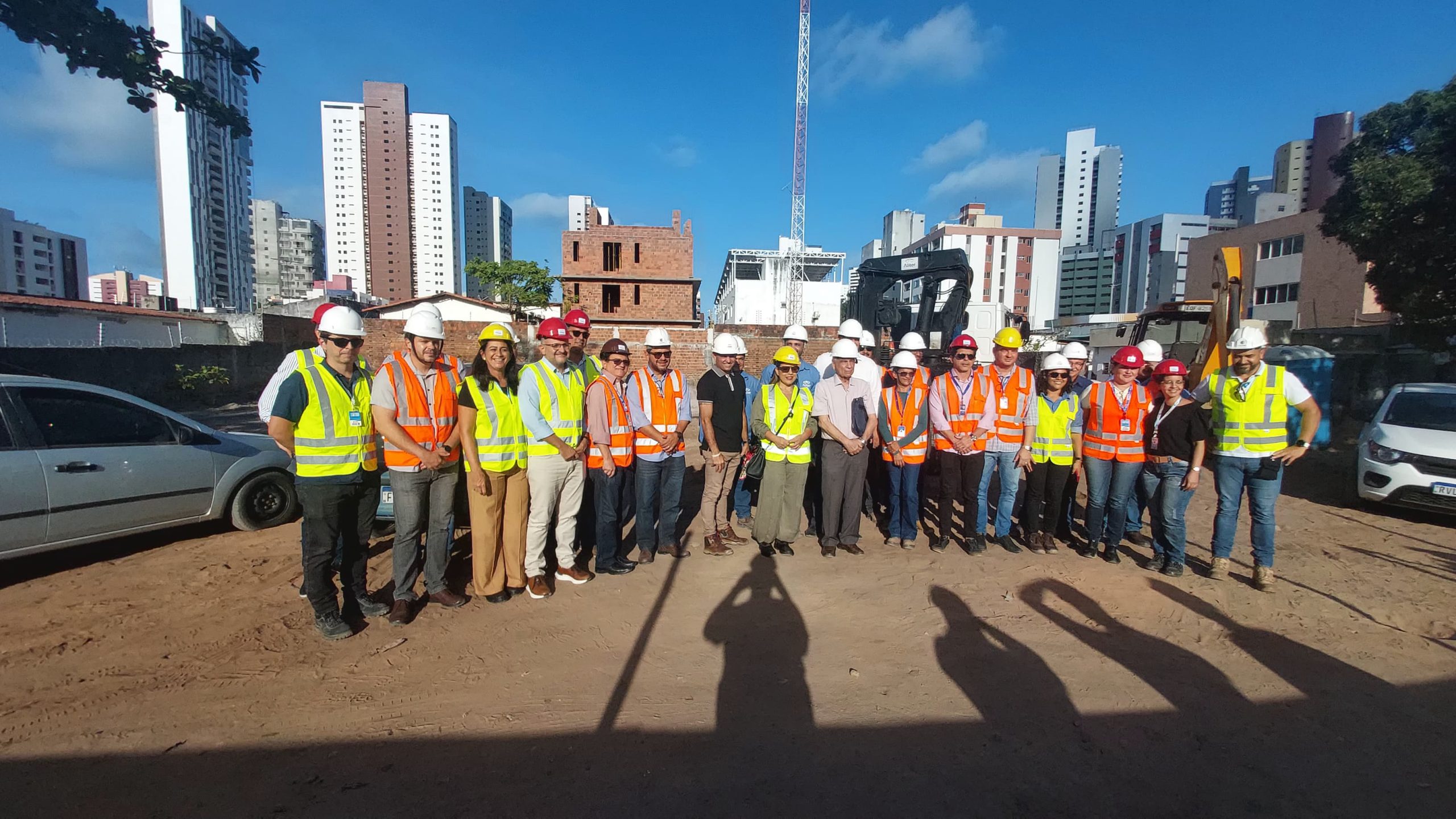 Crea-PB participa de visita a nova Estação Elevatória de Esgotos