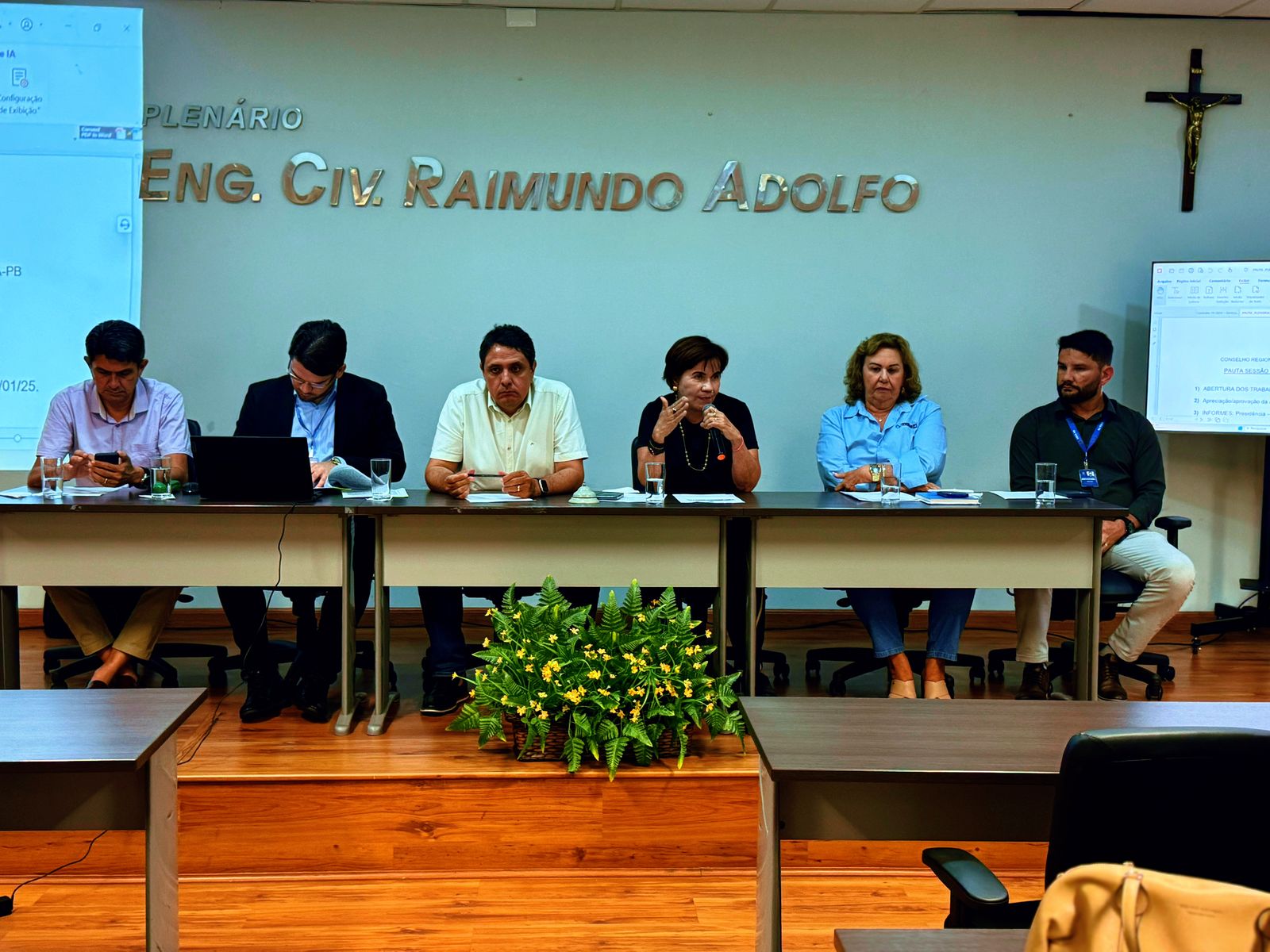 Crea-PB realiza Sessão Plenária n.° 745