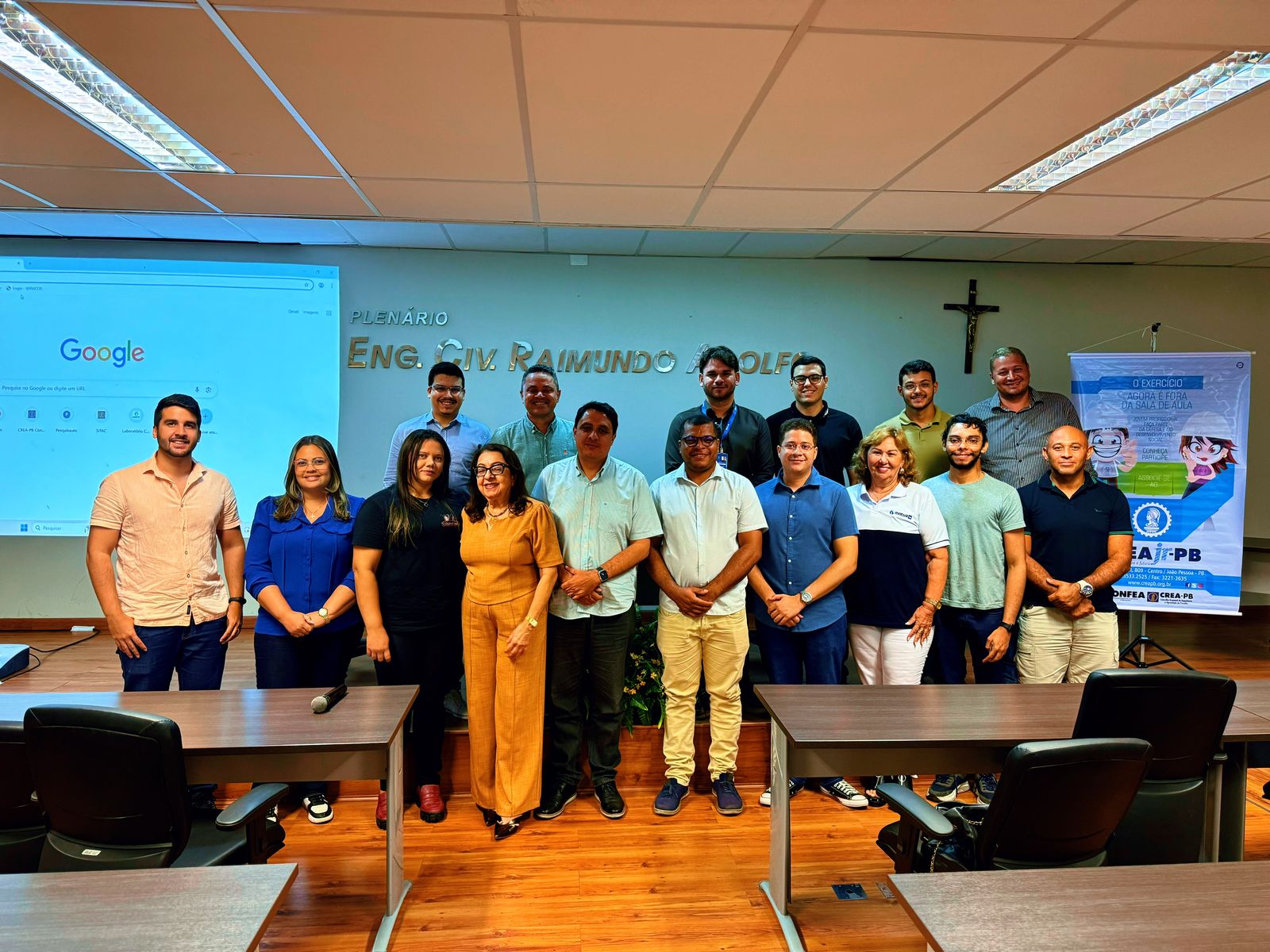 Crea Jr-PB realiza 1ª solenidade de entrega das Carteiras Profissionais de 2025