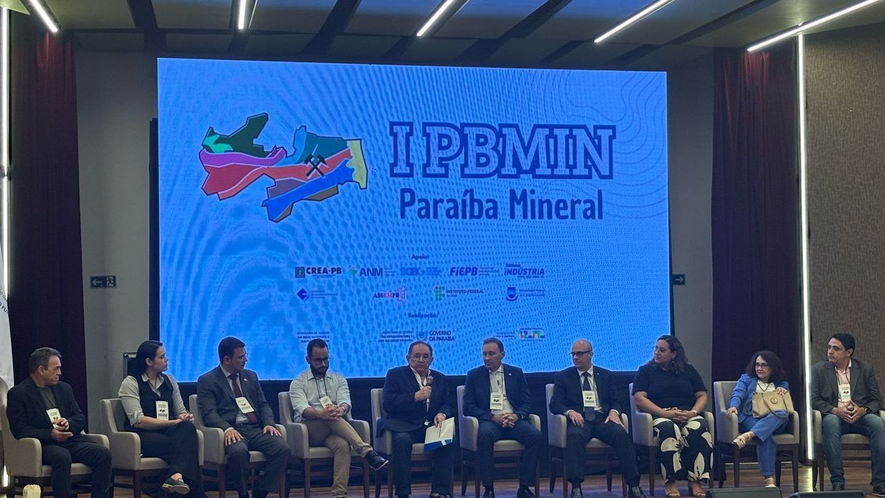 Presidente do Crea-PB participa do I Paraíba Mineral