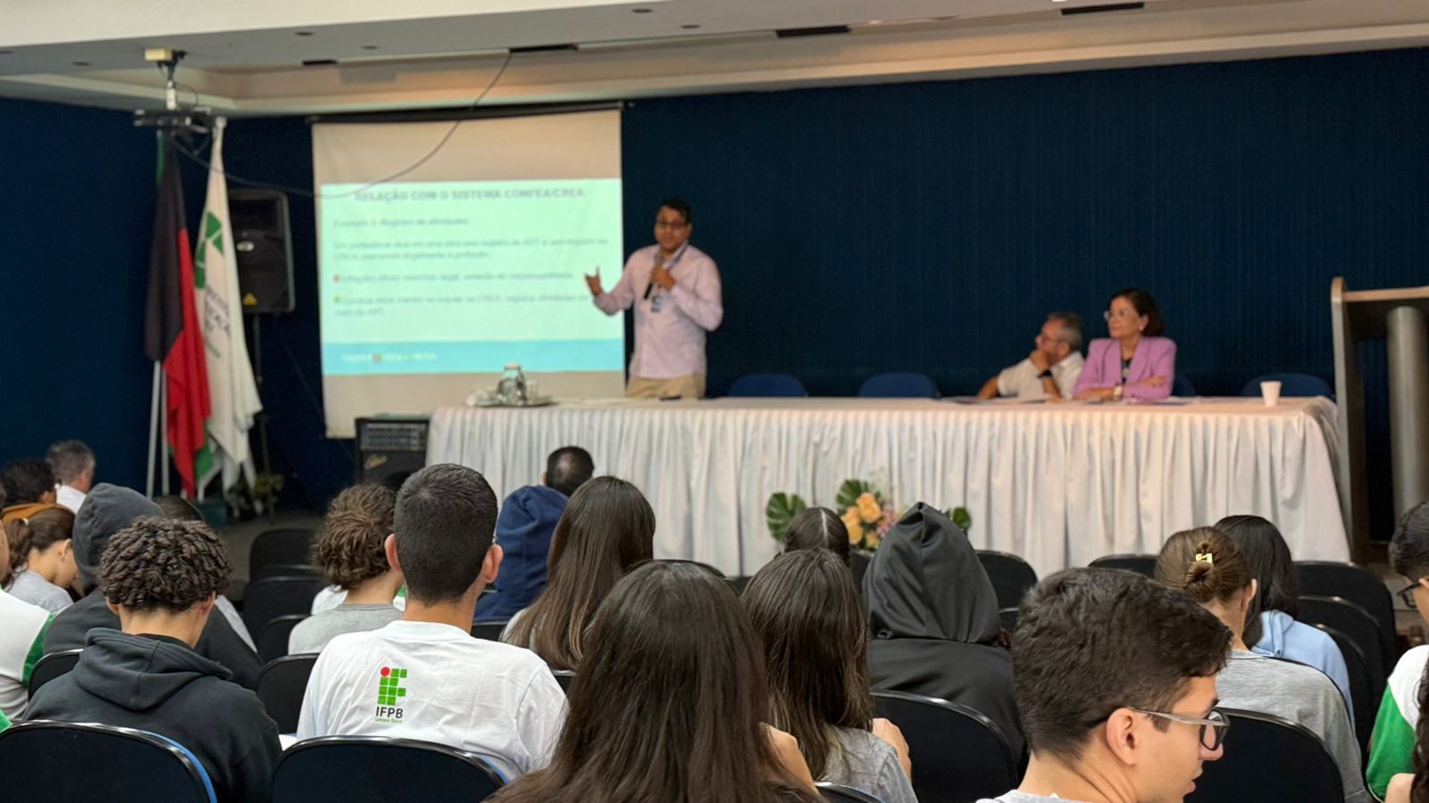 Crea-PB realiza etapa da 7ª Semana Paraibana da Ética em Sousa