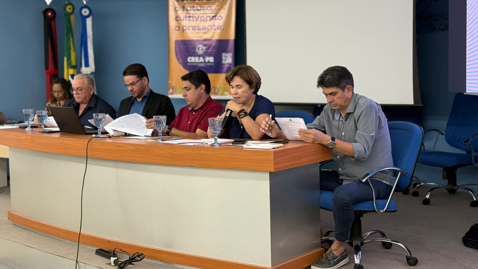 Crea-PB realiza Sessão Plenária n.° 750