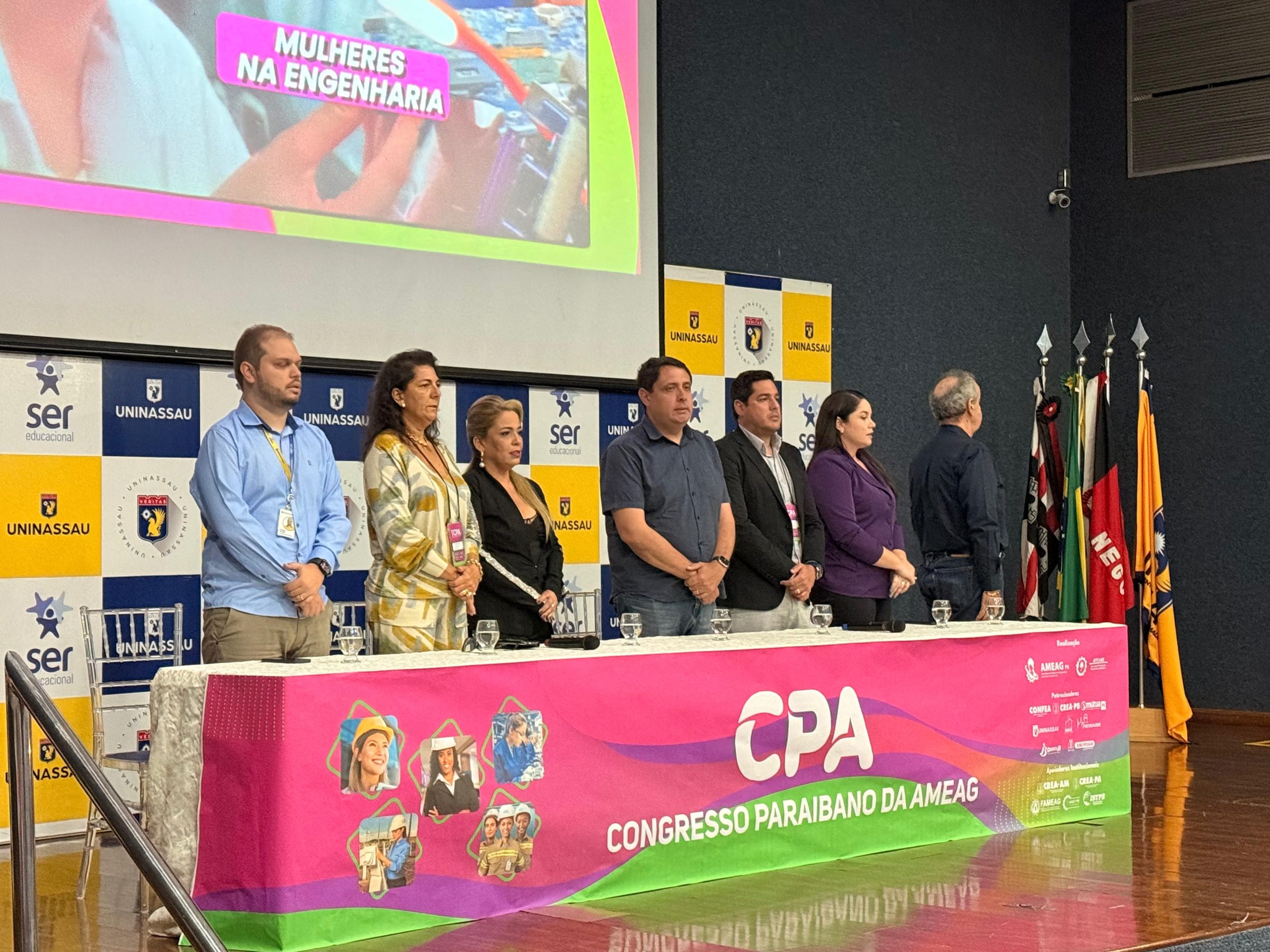 Crea-PB participa da abertura do 1º Congresso Paraibano da AMEAG-PB