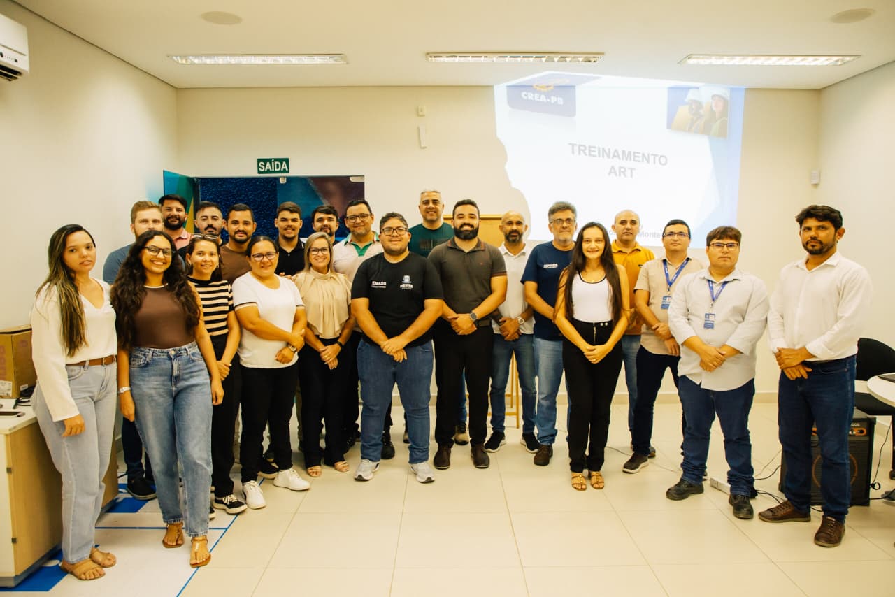 Crea-PB realiza treinamento voltado à ART em Patos