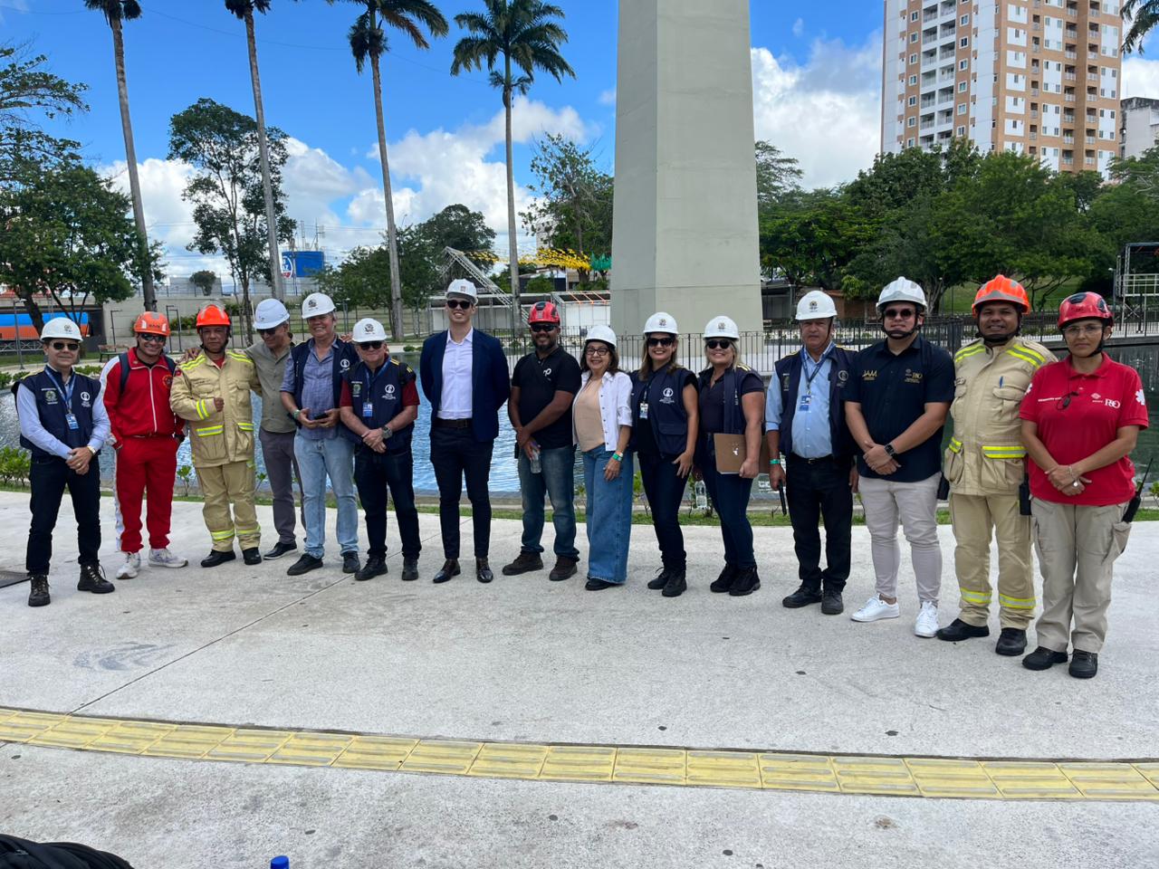 Crea-PB fiscaliza estruturas do São João de Campina no Parque do Povo