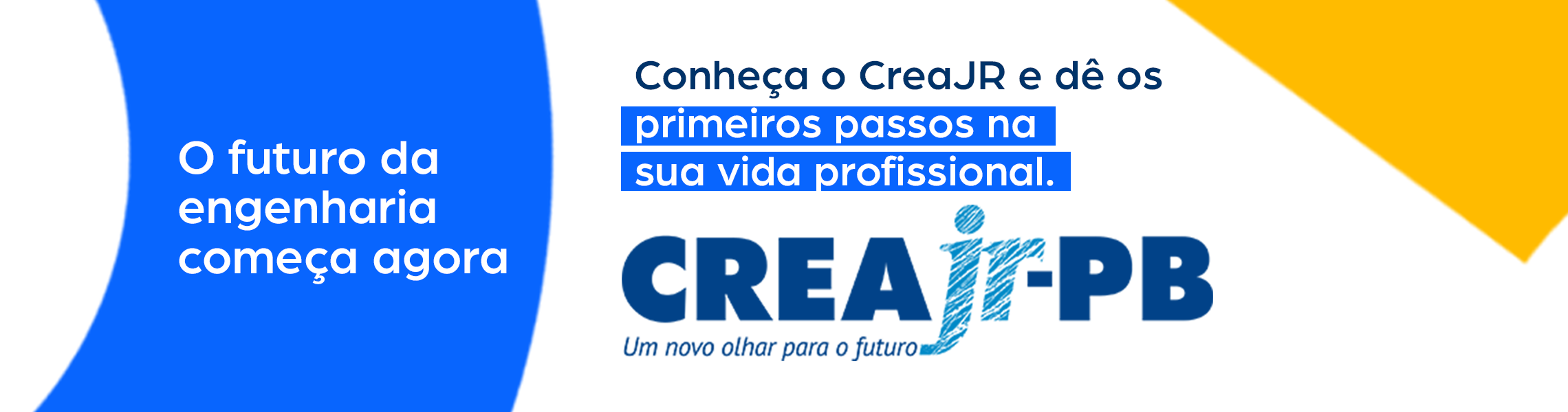 O futuro da engenharia começa agora. Conheça o CreaJr-PB