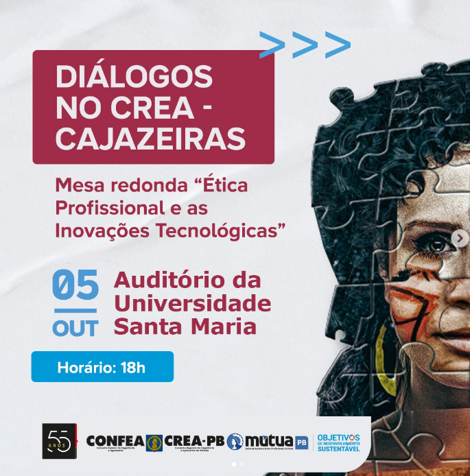 Diálogos do Crea Cajazeiras - Ética profissional e as inovações tecnológicas @ Paraíba | Brasil