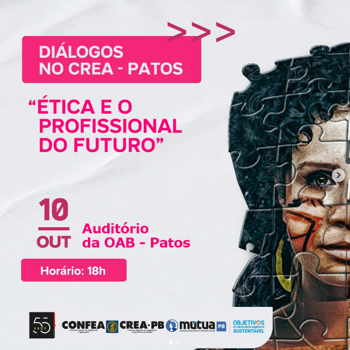 Diálogos do Crea Patos - Ética e o profissional do futuro @ Paraíba | Brasil